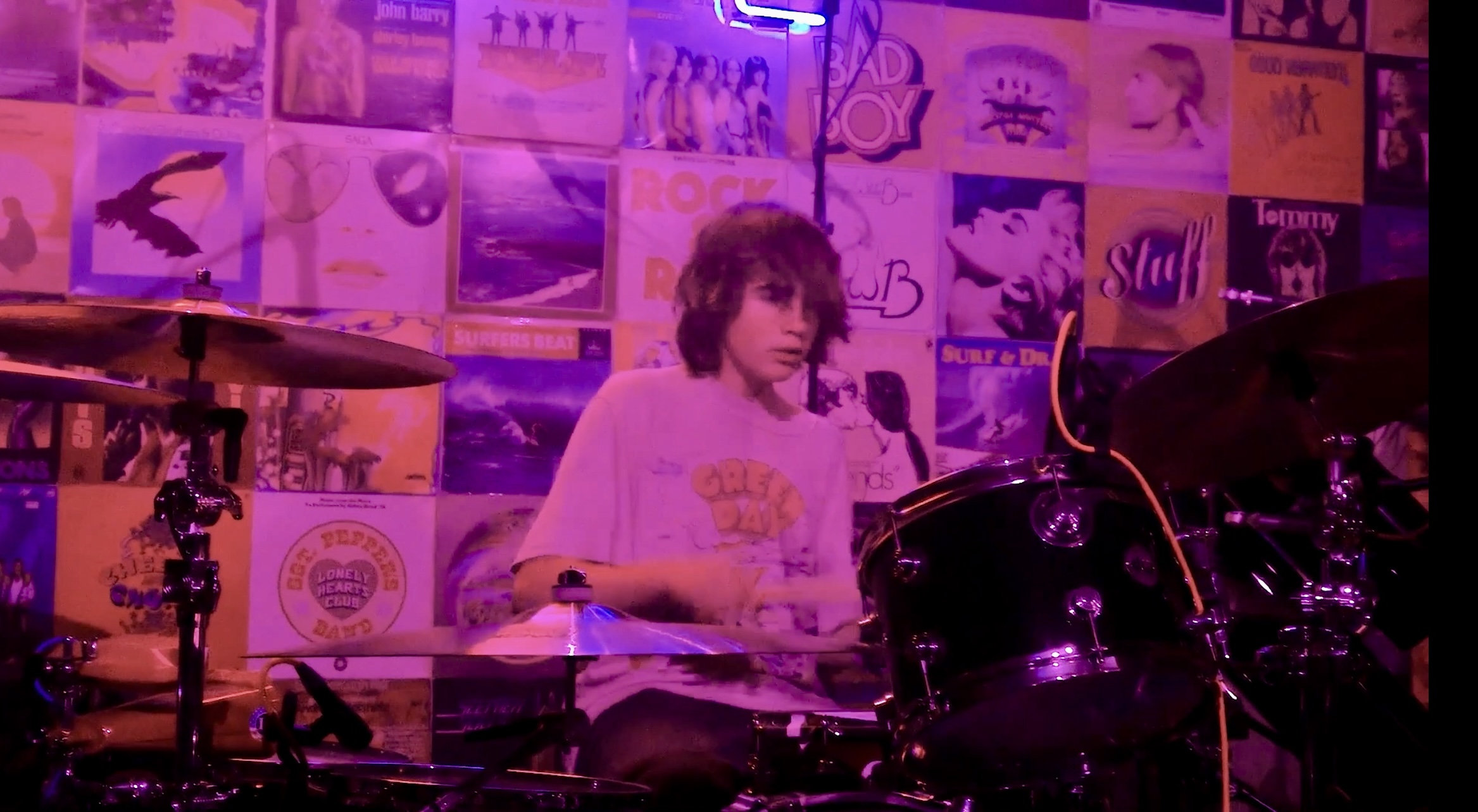 Beckett Smith on Drums at Dreamland